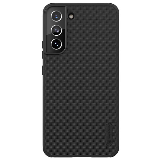 For Samsung Galaxy S22+ 5G NILLKIN Super Frosted Shield Pro PC + TPU Phone Case(Black) - Galaxy S22+ 5G Cases by NILLKIN | Online Shopping UK | buy2fix