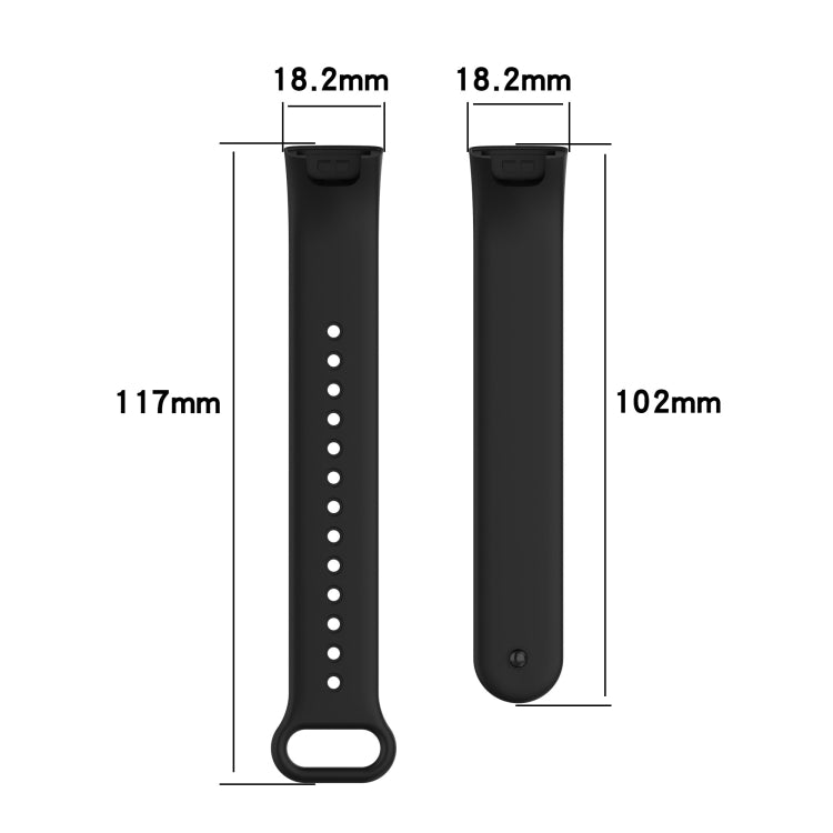 For Xiaomi Redmi Smart Band Pro Silicone Watch Band(Mint Green) - Watch Bands by buy2fix | Online Shopping UK | buy2fix