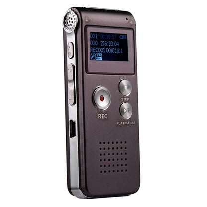 SK-012 4GB USB Dictaphone Digital Audio Voice Recorder with WAV MP3 Player VAR Function(Purple) - Consumer Electronics by buy2fix | Online Shopping UK | buy2fix