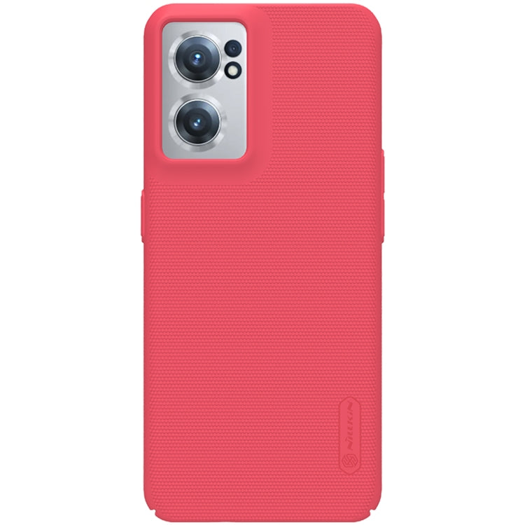 For OnePlus Nord CE 2 5G NILLKIN Frosted PC Phone Case(Red) - OnePlus Cases by NILLKIN | Online Shopping UK | buy2fix