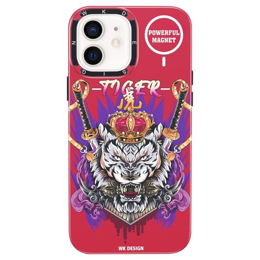 For iPhone 12 WK WPC-019 Gorillas Series Cool Magnetic Phone Case(WGM-002) - iPhone 12 / 12 Pro Cases by WK | Online Shopping UK | buy2fix