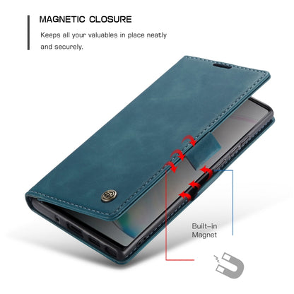 For Galaxy A81 / Note 10 Lite CaseMe Multifunctional Horizontal Flip Leather Case, with Card Slot & Holder & Wallet(Blue) - Galaxy Phone Cases by CaseMe | Online Shopping UK | buy2fix