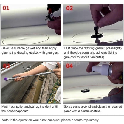 D3 94 in 1 Car Paintless Dent Dings Repair Lifter Tools Kit, Plug Type:UK Plug - In Car by buy2fix | Online Shopping UK | buy2fix