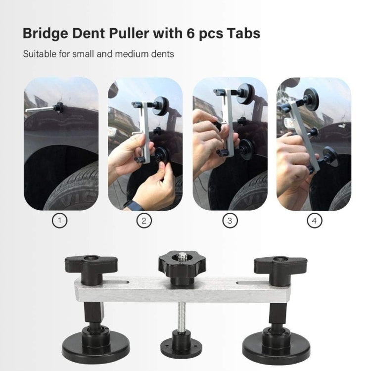 D3 96 in 1 Car Paintless Dent Dings Repair Lifter Tools Kit, Plug Type:Cigarette Lighter Plug - In Car by buy2fix | Online Shopping UK | buy2fix