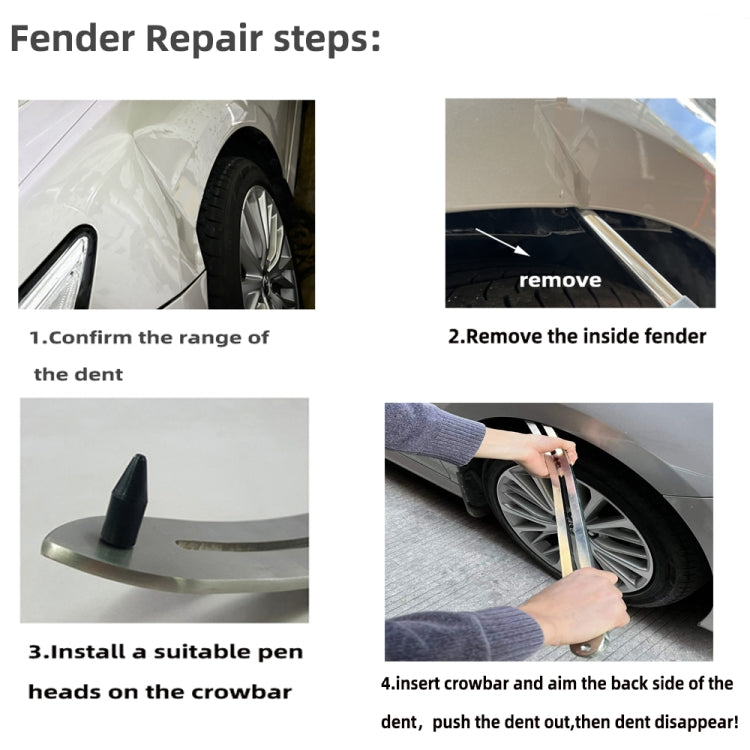 N11 51 in 1 Car Paintless Dent Removal Fender Damage Repair Puller Lifter, Plug Type:UK Plug - In Car by buy2fix | Online Shopping UK | buy2fix