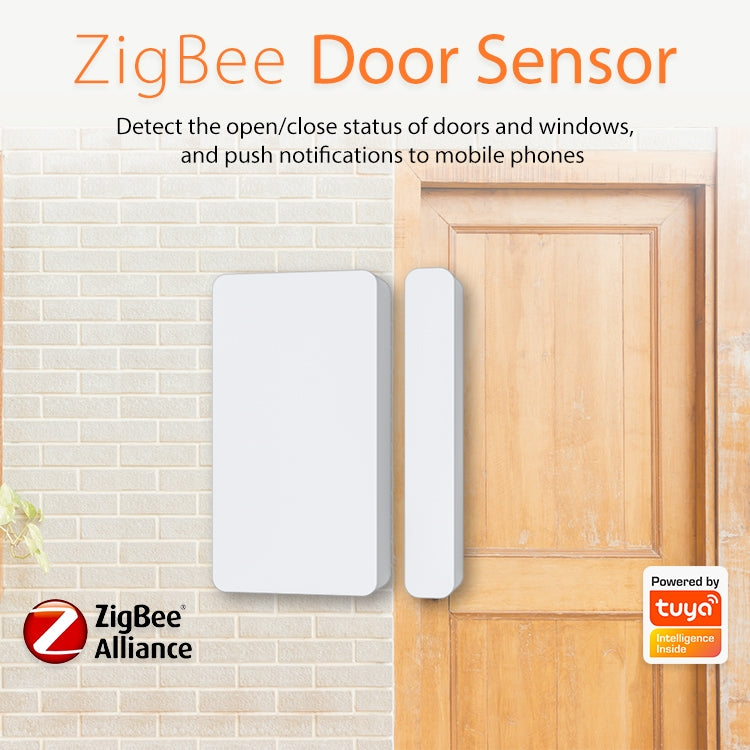 NEO NAS-DS05B Zigbee Door Sensor & Window Sensor - Door Window Alarm by NEO | Online Shopping UK | buy2fix