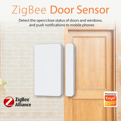 NEO NAS-DS05B Zigbee Door Sensor & Window Sensor - Door Window Alarm by NEO | Online Shopping UK | buy2fix