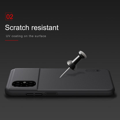 For Xiaomi Poco M4 5G NILLKIN Frosted PC Phone Case(Black) - Xiaomi Cases by NILLKIN | Online Shopping UK | buy2fix