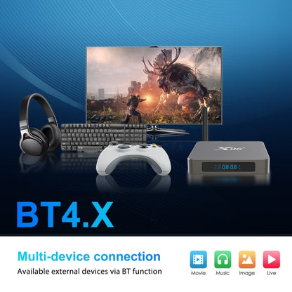 X96 X6 8K Smart TV BOX Android 11.0 Media Player, RK3566 Quad Core ARM Cortex A55, RAM: 8GB, ROM: 128GB, Plug Type:EU Plug - Consumer Electronics by buy2fix | Online Shopping UK | buy2fix