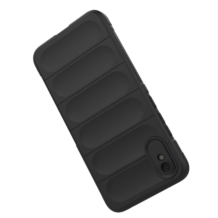 For Xiaomi Redmi 9A Magic Shield TPU + Flannel Phone Case(Grey) - Xiaomi Cases by buy2fix | Online Shopping UK | buy2fix