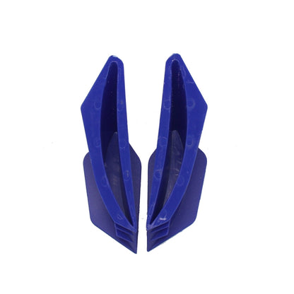 Motorcycle Dynamic Motorcycle Wing Kit(Blue) - In Car by buy2fix | Online Shopping UK | buy2fix