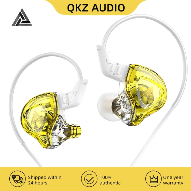 QKZ DMX Sports In-ear HIFI 3.5mm Wired Control Earphone with Mic(Cyan) - In Ear Wired Earphone by QKZ | Online Shopping UK | buy2fix