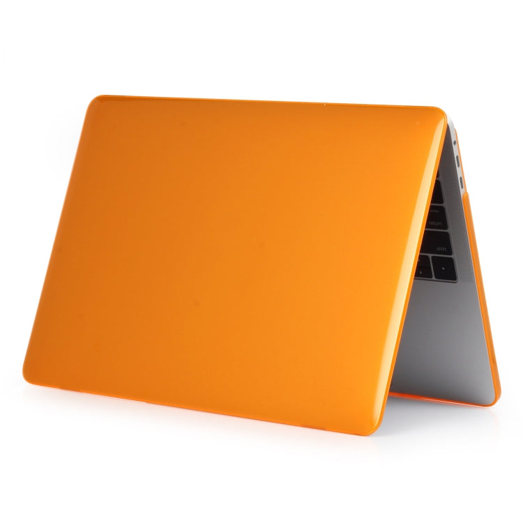 Laptop Crystal Style Protective Case For MacBook Pro 13.3 inch A2338 2022(Orange) - MacBook Pro Cases by buy2fix | Online Shopping UK | buy2fix