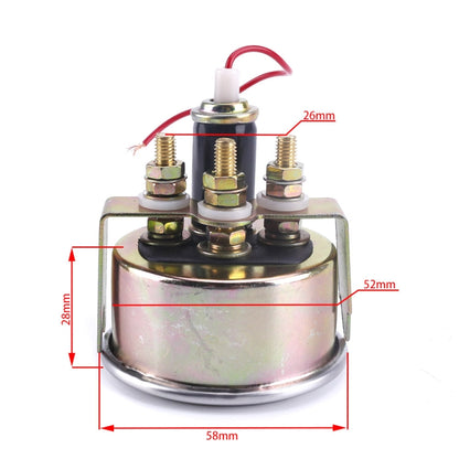 Car Modified 12V Universal 52mm Fuel Gauge - In Car by buy2fix | Online Shopping UK | buy2fix