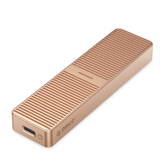 ORICO M221C3-RG M.2 NGFF 6Gbps SSD Enclosure(Gold) - External Hard Drives by ORICO | Online Shopping UK | buy2fix