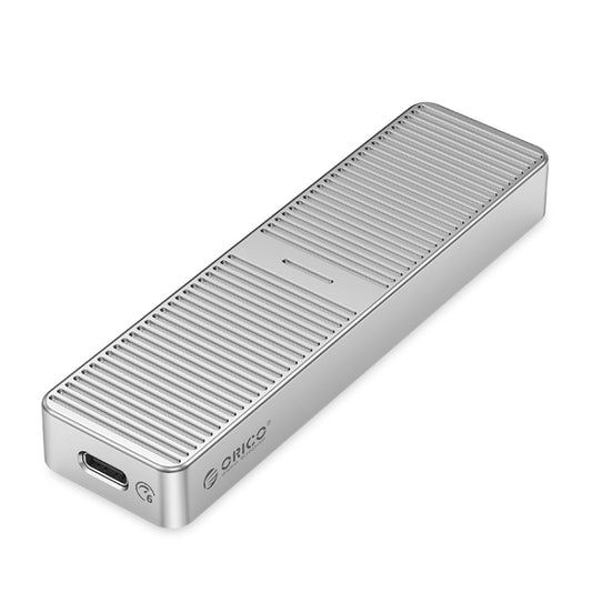 ORICO M221C3-SV M.2 NGFF 6Gbps SSD Enclosure(Silver) - External Hard Drives by ORICO | Online Shopping UK | buy2fix