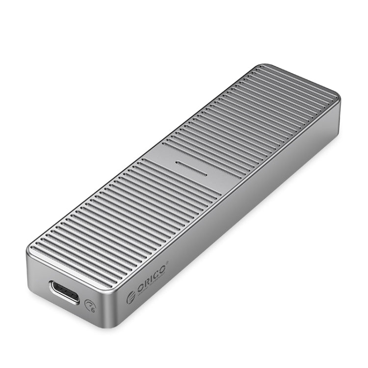 ORICO M221C3-GY M.2 NGFF 6Gbps SSD Enclosure(Grey) - External Hard Drives by ORICO | Online Shopping UK | buy2fix