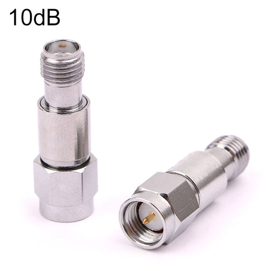 10dBi SMA Attenuator DC-6GHz SMA Coaxial Fixed Connectors - Connectors by buy2fix | Online Shopping UK | buy2fix