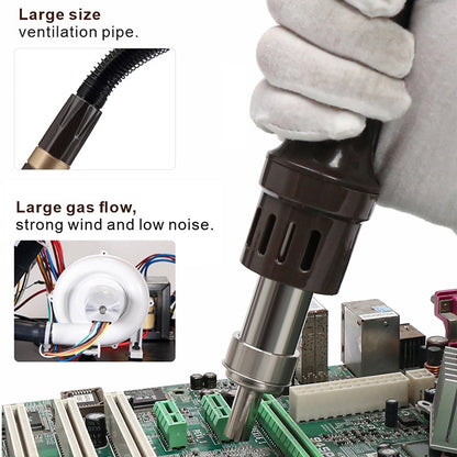 BAKU BA-9852 Digital ESD Hot Air Gun Soldering Station Welding Solder Iron(US Plug) - Home & Garden by BAKU | Online Shopping UK | buy2fix