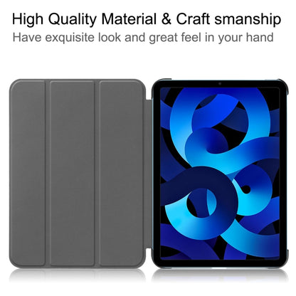 Solid Color Custer Texture Leather Tablet Case For iPad 10th Gen 10.9 2022 / 2025 (Blue) - iPad 2025 / 2022 Cases by buy2fix | Online Shopping UK | buy2fix