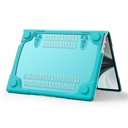 For MacBook Air 13.6 inch A2681 2022 / M3 2024 A3113 / M4 2025 A3240 TPU + PC Two-color Anti-fall Laptop Protective Case(Light Blue) - MacBook Air Cases by buy2fix | Online Shopping UK | buy2fix