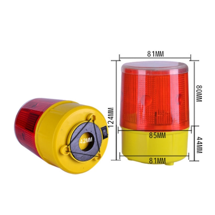 Night Solar Safety Warning Flash Light, Specification:04 Magnet(Yellow) - In Car by buy2fix | Online Shopping UK | buy2fix