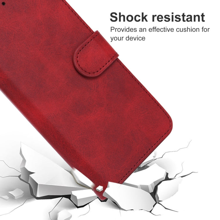 For vivo X80 Lite/V25 5G Leather Phone Case(Red) - vivo Cases by buy2fix | Online Shopping UK | buy2fix