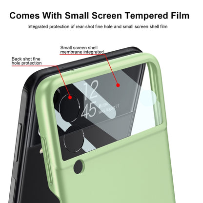 For Samsung Galaxy Z Flip4 GKK Integrated Ultra-thin Full Coverage Phone Case(Matcha Green) - Galaxy Z Flip4 5G Cases by GKK | Online Shopping UK | buy2fix