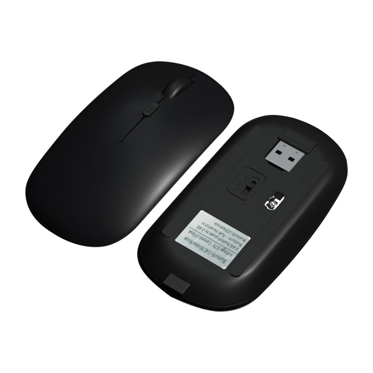 FOREV FVW312 1600dpi Bluetooth 2.4G Wireless Dual Mode Mouse(Black) - Wireless Mice by buy2fix | Online Shopping UK | buy2fix