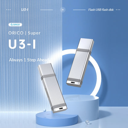 ORICO 256GB USB-A USB3.2 Gen1 USB Flash Drive, Read 260MB/s, Write 50MB/s (Silver) - USB Flash Drives by ORICO | Online Shopping UK | buy2fix