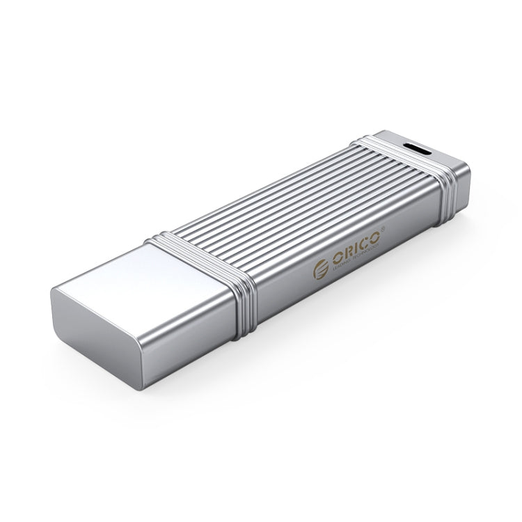 ORICO USB Flash Drive, Read: 100MB/s, Write: 50MB/s, Memory:128GB, Port:USB-A(Silver) - USB Flash Drives by ORICO | Online Shopping UK | buy2fix