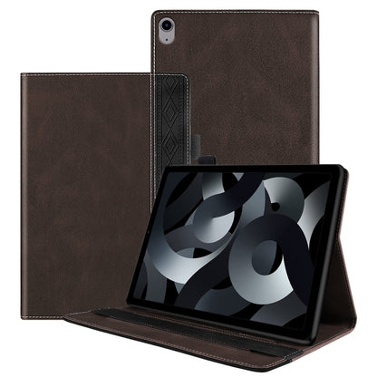 For iPad 2025 / 2022 Splicing Series Tablet PC Leather Case(Coffee) - iPad 2025 / 2022 Cases by buy2fix | Online Shopping UK | buy2fix