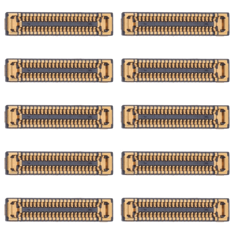 For Xiaomi Mi 10 Lite 5G / Mi 10 Youth 5G 10pcs LCD Display FPC Connector On Motherboard - Repair & Spare Parts by buy2fix | Online Shopping UK | buy2fix