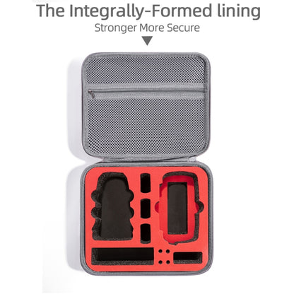 For DJI Mini SE Shockproof Carrying Hard Case Storage Bag, Size: 26 x 23 x 11cm(Grey + Red Liner) - DJI & GoPro Accessories by buy2fix | Online Shopping UK | buy2fix