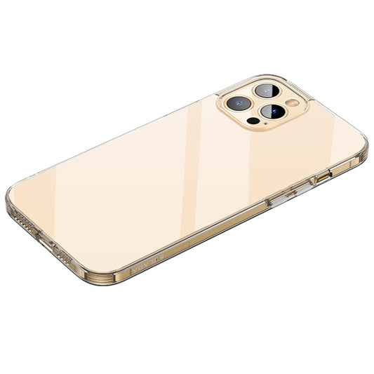 For iPhone 14 Pro Max SULADA Frosted Series Shockproof Transparent TPU Phone Case(Gold) - iPhone 14 Pro Max Cases by SULADA | Online Shopping UK | buy2fix