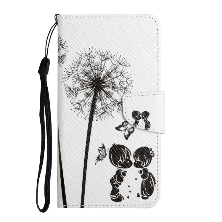 For Xiaomi Redmi A1 Colored Drawing Pattern Leather Phone Case(Dandelion) - Xiaomi Cases by buy2fix | Online Shopping UK | buy2fix