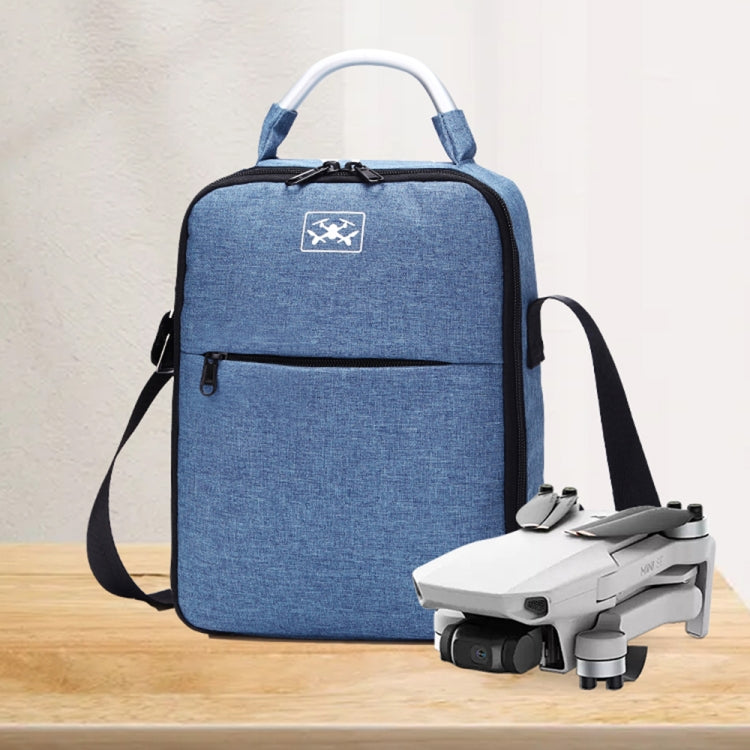 For DJI Mini SE Shockproof Single Shoulder Storage Carrying Case Box Bag, Size: 31 x 23 x 10cm(Blue + Black Liner) - DJI & GoPro Accessories by buy2fix | Online Shopping UK | buy2fix