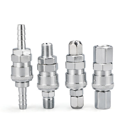 LAIZE SF+PF-30 10pcs C-type Self-lock Air Tube Pneumatic Quick Fitting Connector - Interface Series by LAIZE | Online Shopping UK | buy2fix