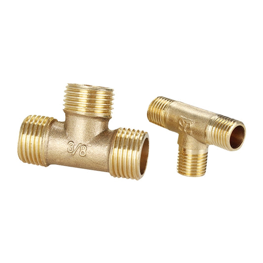 LAIZE External Thread Plumbing Copper Pipe Fittings, Caliber:2 Point(Three Way) -  by LAIZE | Online Shopping UK | buy2fix