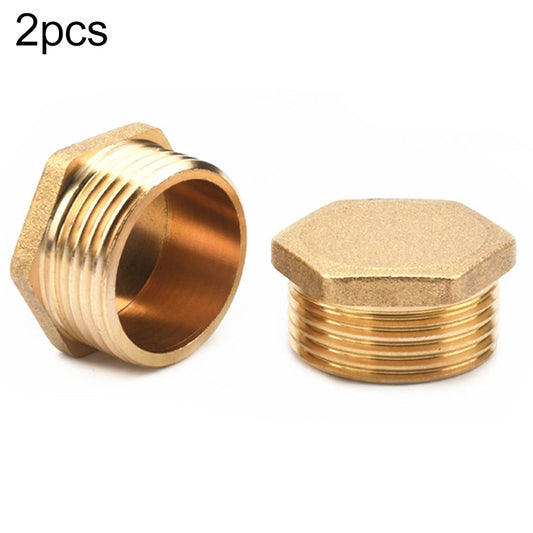 LAIZE 2pcs Hexagon Plug Male Thread, Caliber:4 Point - Interface Series by LAIZE | Online Shopping UK | buy2fix