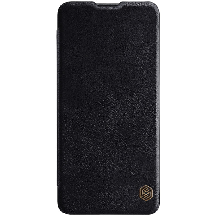 For Galaxy A41 NILLKIN QIN Series Crazy Horse Texture Horizontal Flip Leather Case With Card Slot(Black) - Galaxy Phone Cases by NILLKIN | Online Shopping UK | buy2fix