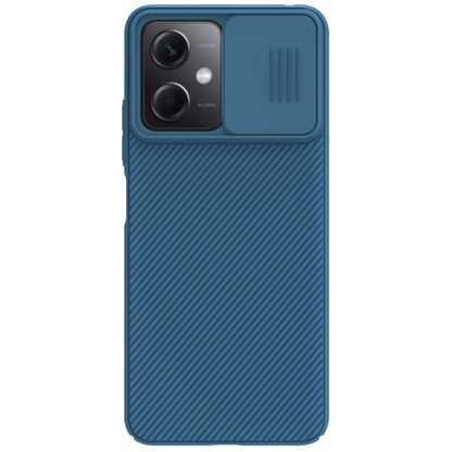 For Xiaomi Redmi Note 12 China NILLKIN Black Mirror Series PC Camshield Full Coverage Dust-proof Scratch Resistant Case(Blue) - Xiaomi Cases by NILLKIN | Online Shopping UK | buy2fix