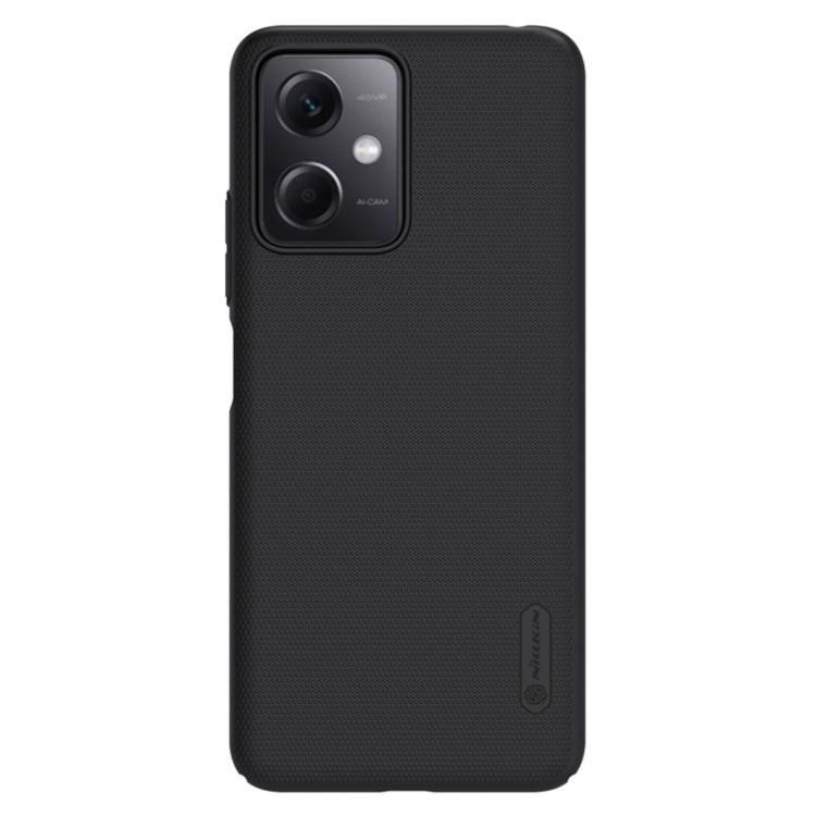 For Xiaomi Redmi Note 12 China NILLKIN Frosted PC Phone Case(Black) - Xiaomi Cases by NILLKIN | Online Shopping UK | buy2fix