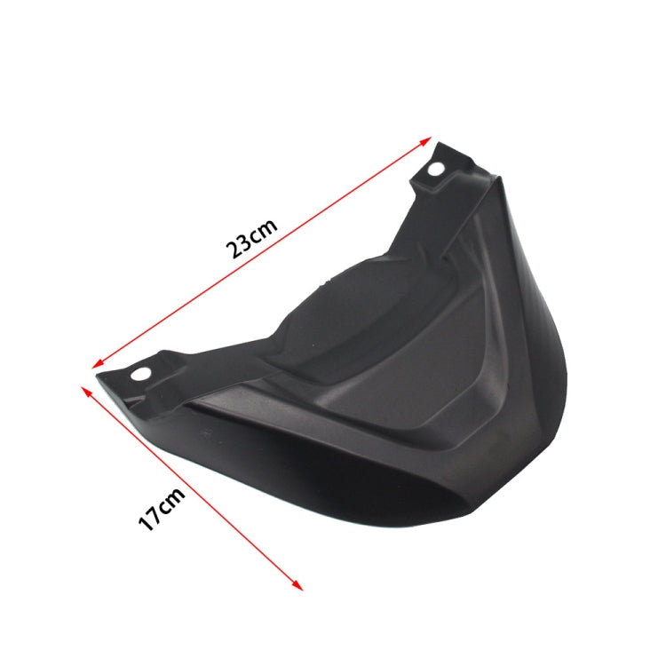 For Honda ADV150 2019-2020 Motorcycle Modification Front Side Winglet Extension(Black) - In Car by buy2fix | Online Shopping UK | buy2fix