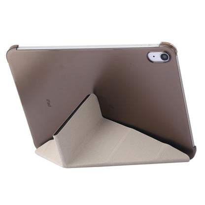 For iPad 2025 / 2022 Silk Texture Horizontal Deformation Flip Tablet Leather Case with Holder(Black) - iPad 2025 / 2022 Cases by buy2fix | Online Shopping UK | buy2fix