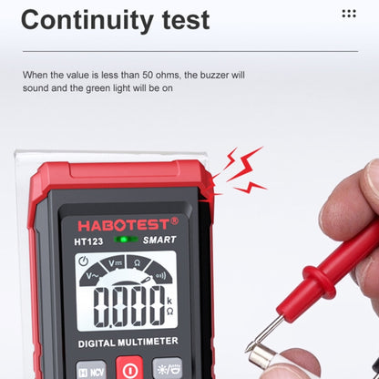 HABOTEST HT123 Mini High-precision Digital Multimeter - Digital Multimeter by HABOTEST | Online Shopping UK | buy2fix