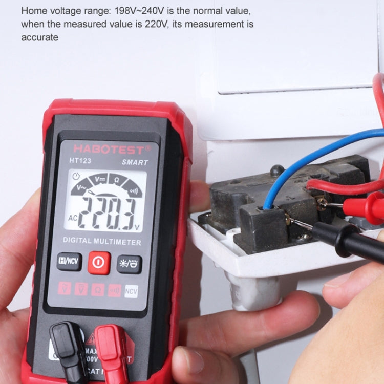 HABOTEST HT123 Mini High-precision Digital Multimeter - Digital Multimeter by HABOTEST | Online Shopping UK | buy2fix