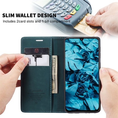 For Galaxy M31 CaseMe-013 Multifunctional Horizontal Flip Leather Case with Card Slot & Holder & Wallet(Blue) - Galaxy Phone Cases by CaseMe | Online Shopping UK | buy2fix