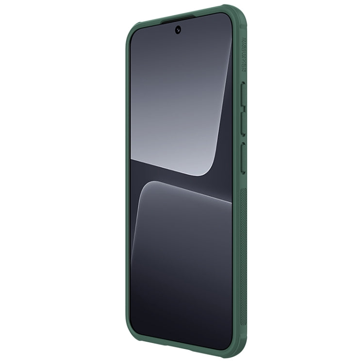 For Xiaomi 13 NILLKIN Frosted Shield Pro PC + TPU Phone Case(Green) - Xiaomi Cases by NILLKIN | Online Shopping UK | buy2fix