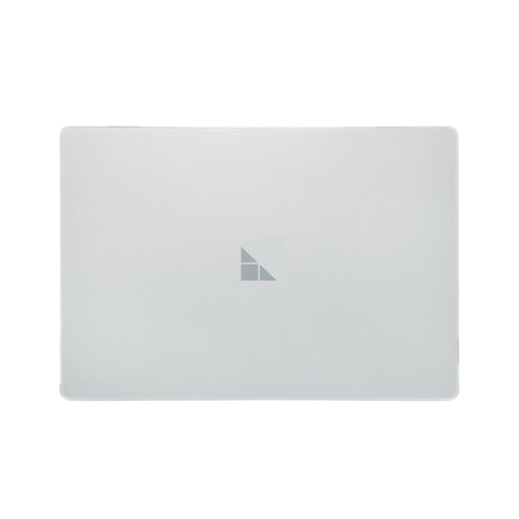 For Microsoft Surface Laptop 13.5 inch Laptop Steel Frosted Anti-drop Protective Case(Transparent) -  by buy2fix | Online Shopping UK | buy2fix